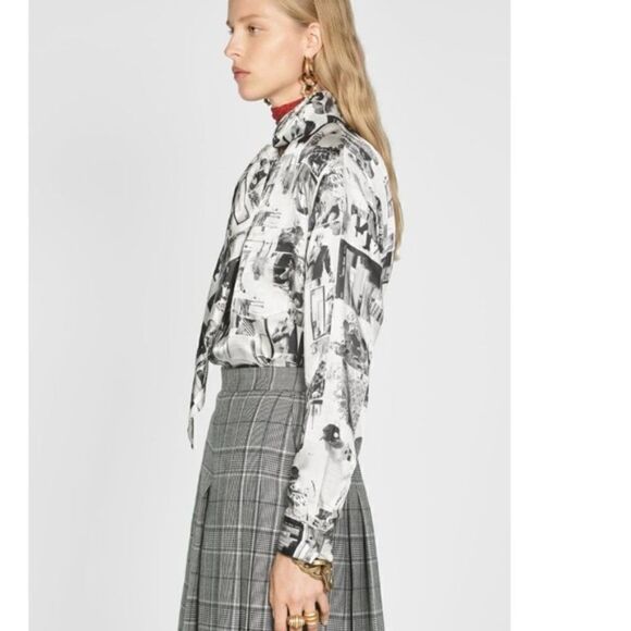 ZARA STUDIO Printed Photograph Shirt - Picture 12 of 13